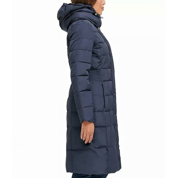 NEW Cole Haan | Long Quilted Puffer‎ Coat size S - Picture 2 of 16